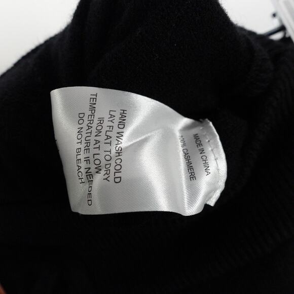 New Quince Women’s Black Mongolian Cashmere Sweatpants Joggers Medium 3751 - Picture 10 of 11